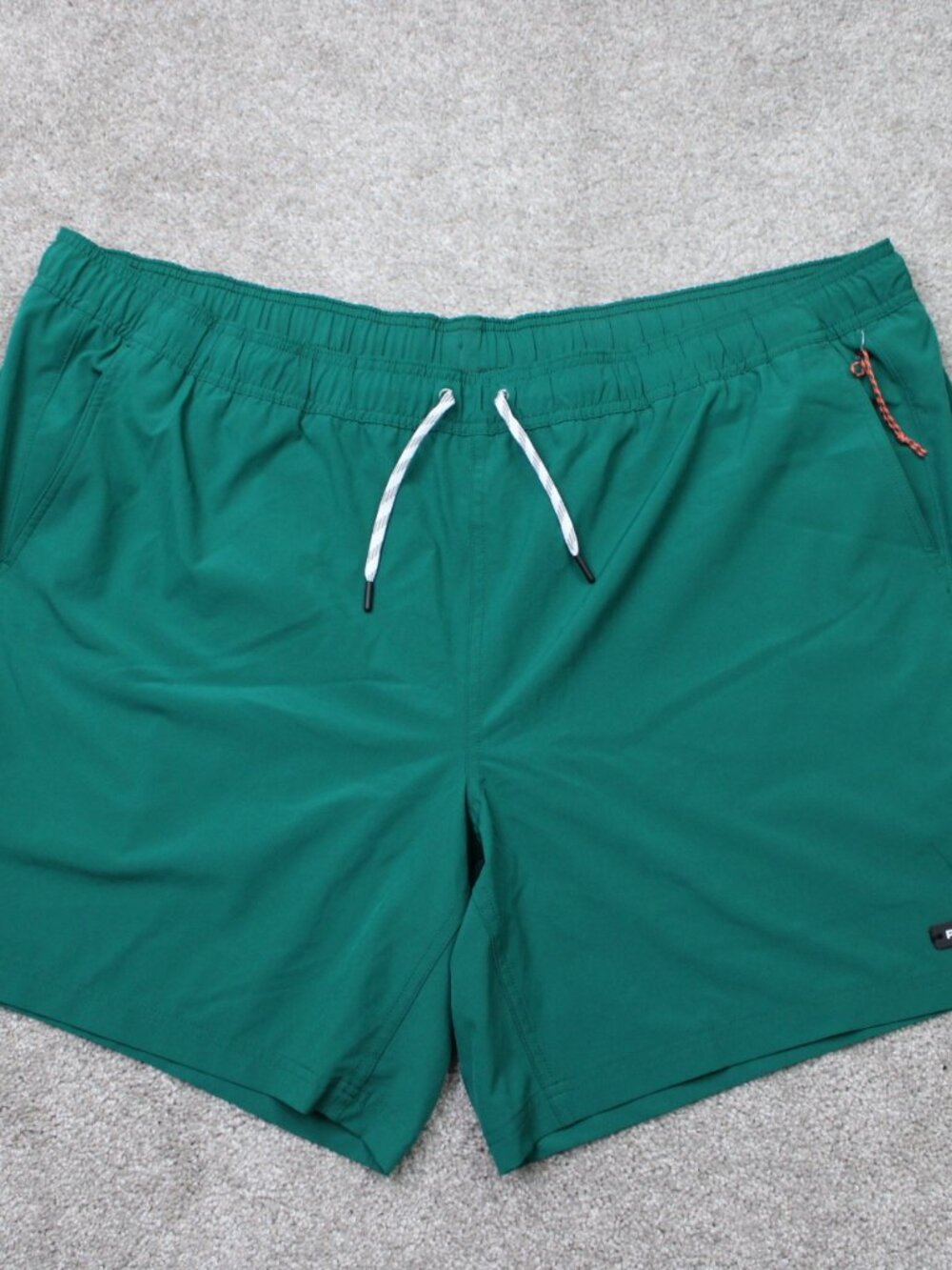 Duluth AKHG Swim Shorts Mens 3XL Green Lost Lake 8" Lined Alaskan Hardgear